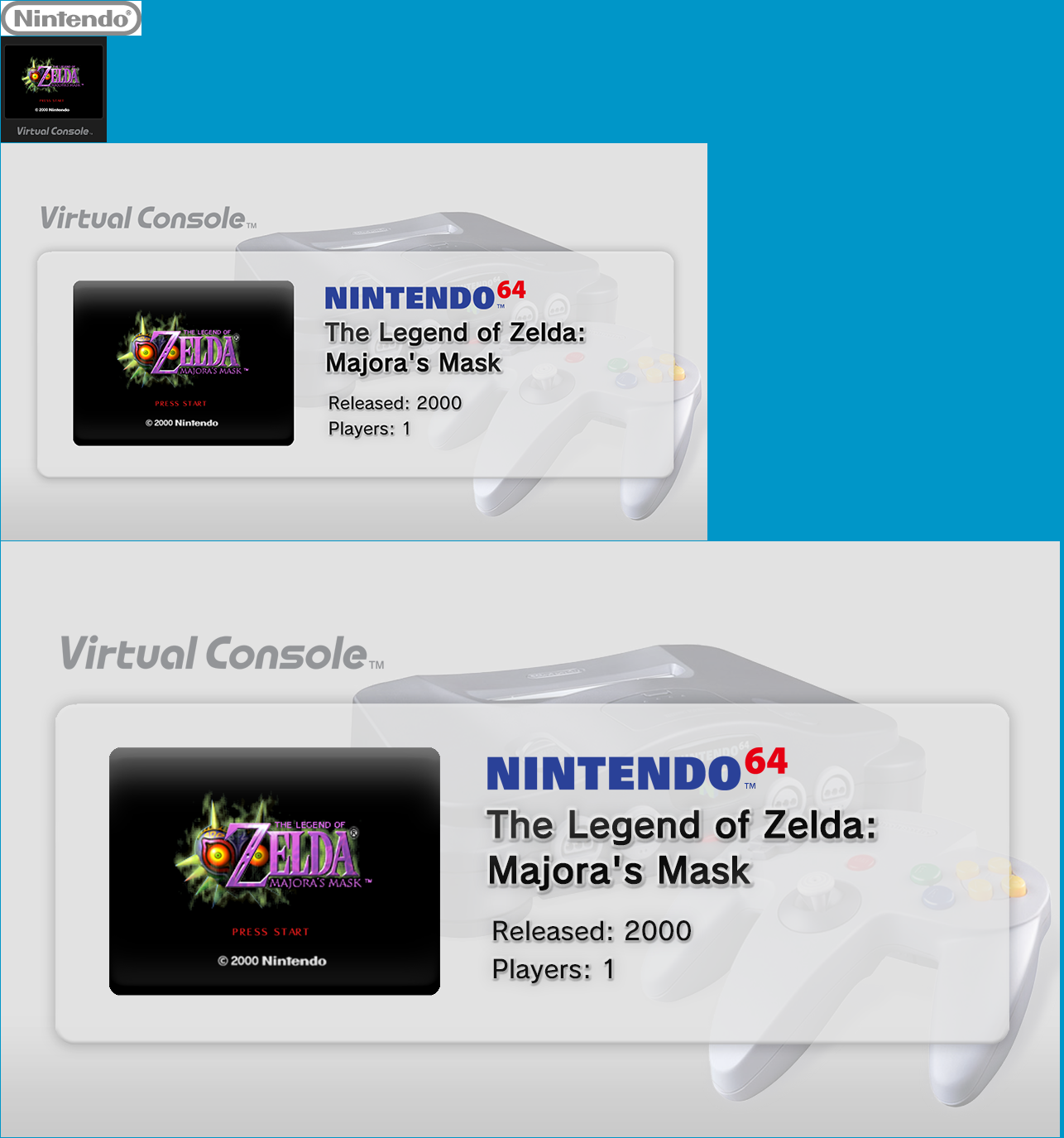 Virtual Console - The Legend of Zelda: Majora's Mask