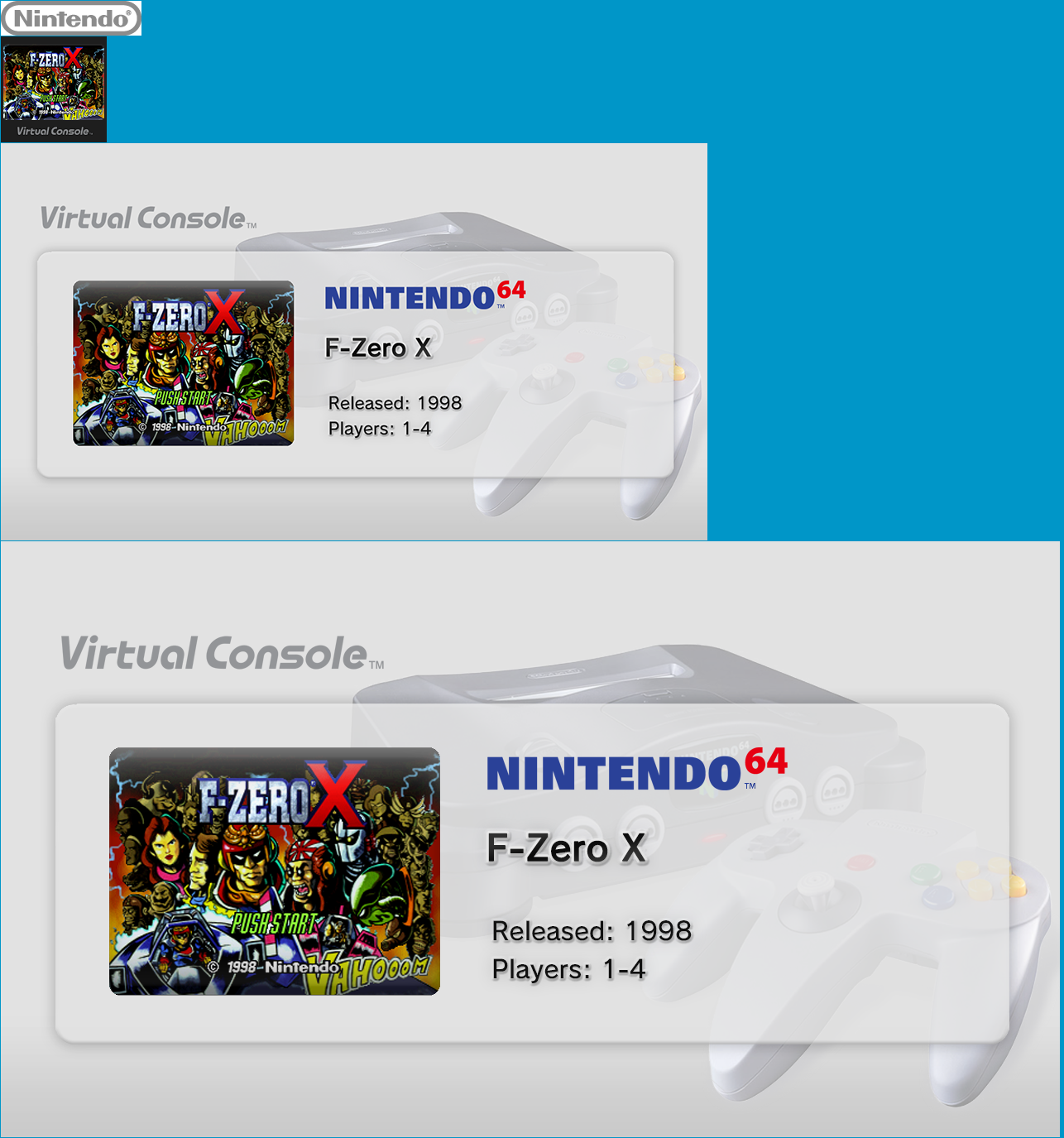 Virtual Console - F-Zero X