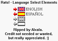 Rats! - Language Select Elements