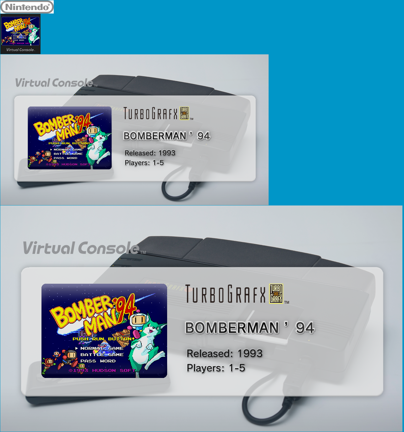 Virtual Console - Bomberman '94