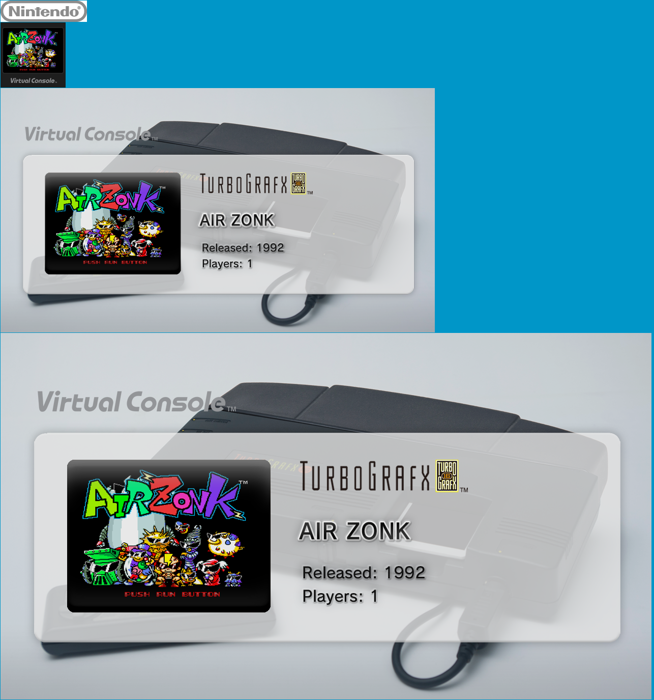 Virtual Console - AIR ZONK