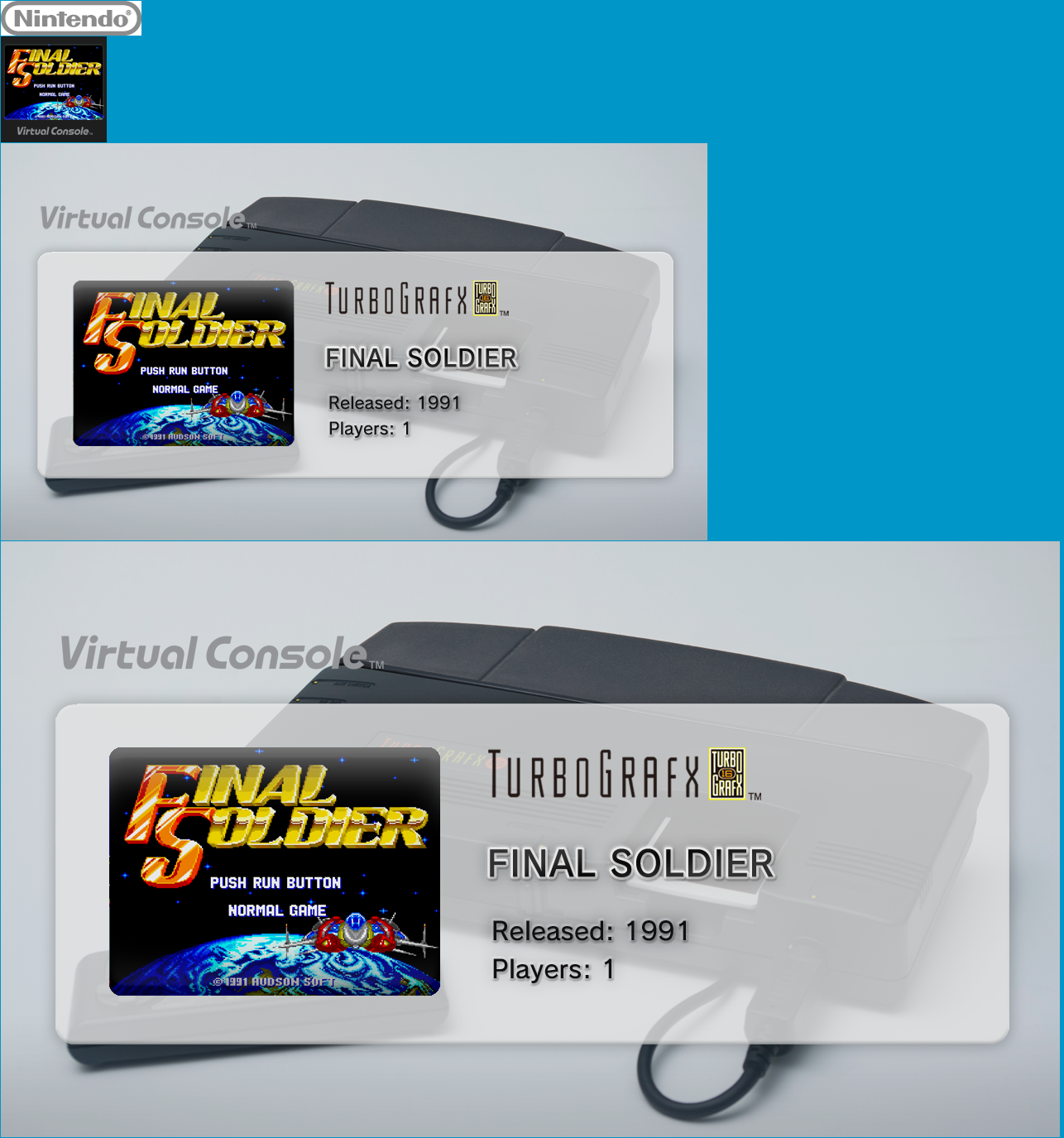 Virtual Console - FINAL SOLDIER