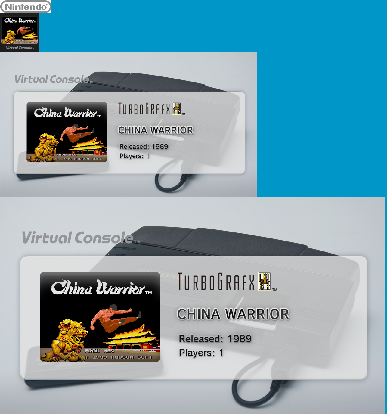Virtual Console - CHINA WARRIOR