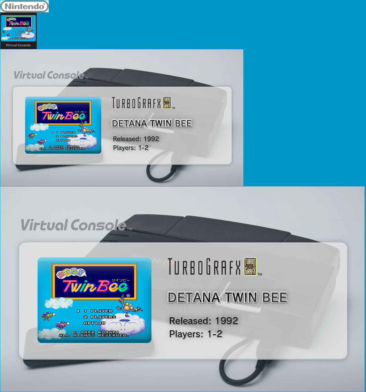 Virtual Console - DETANA TWIN BEE