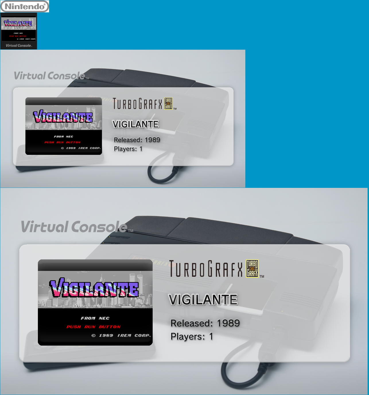 Virtual Console - VIGILANTE