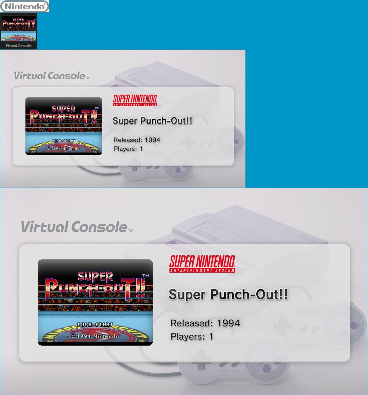 Virtual Console - Super Punch-Out!!