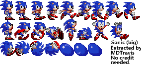 Sonic the Hedgehog 2: Crash! - Sonic (Low-End, Big)