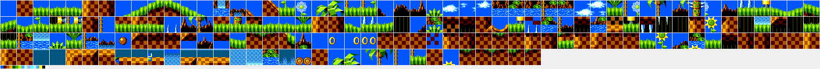 Sonic Genesis (Hack) - Green Hill Zone