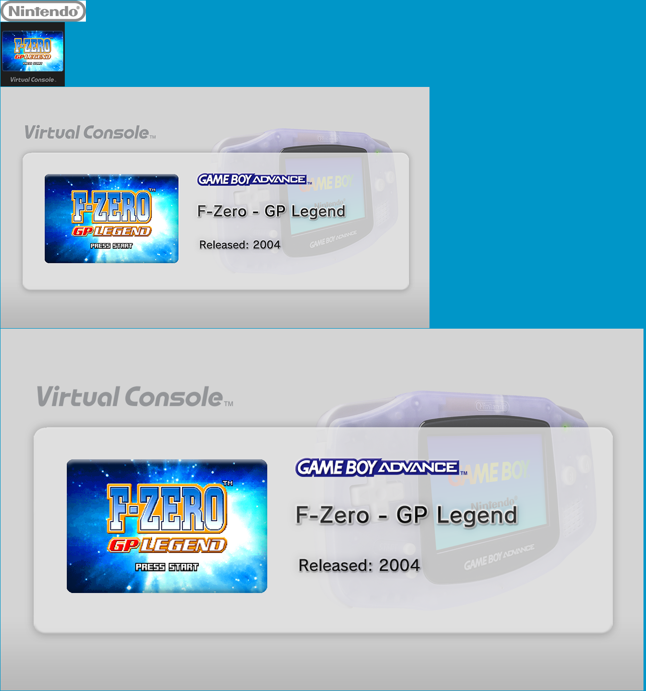 Virtual Console - F-Zero - GP Legend