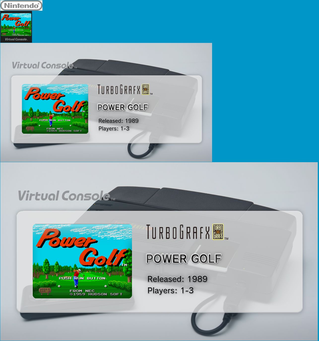 Virtual Console - POWER GOLF