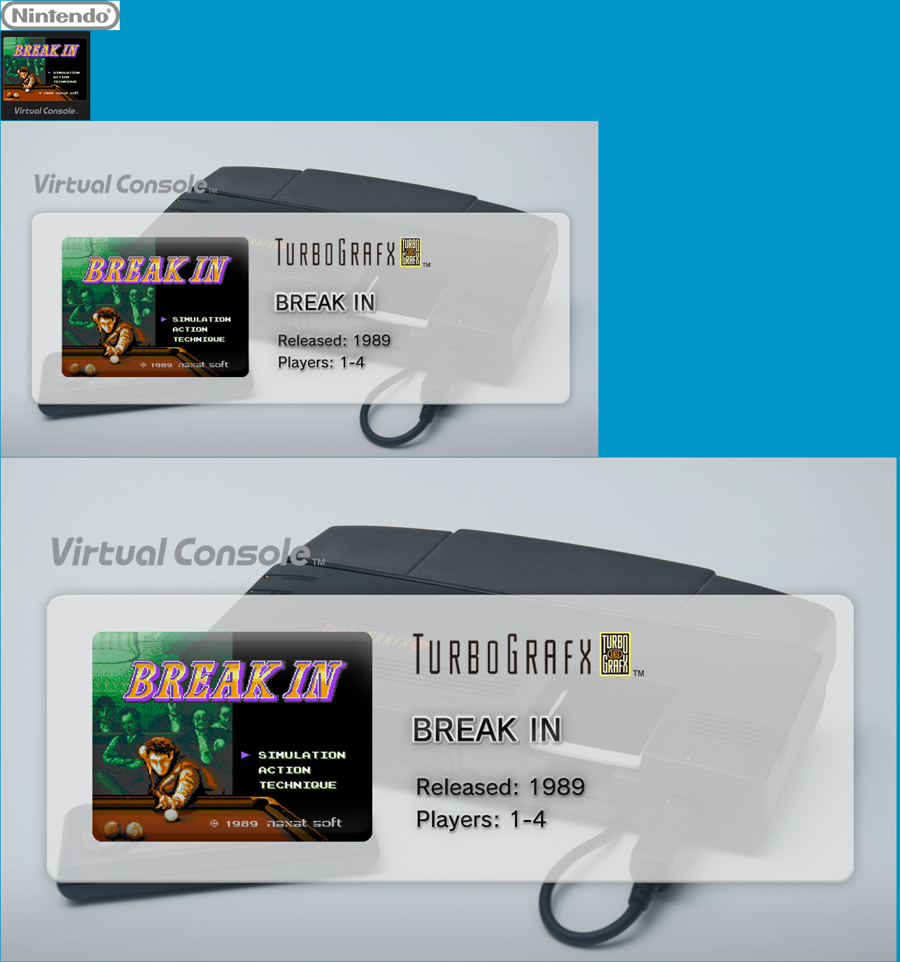 Virtual Console - BREAK IN