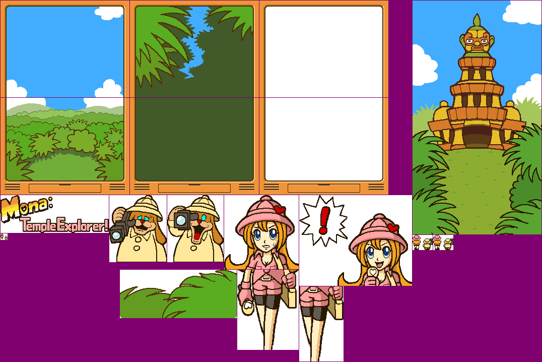 WarioWare: D.I.Y. - Mona: Temple Explorer!