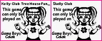 Kelly Club: Clubhouse Fun / Barbie: Shelly Club - Game Boy Error Message