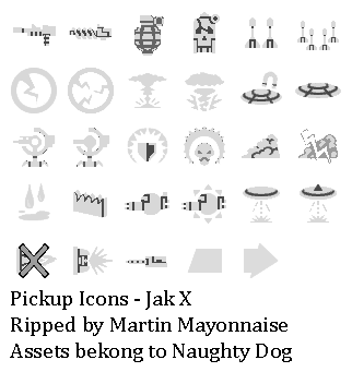 Weapon Icons