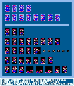 Mario Customs - Mario (Minky Momo - Remember Dream-Style)