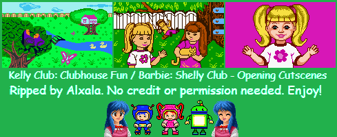 Kelly Club: Clubhouse Fun / Barbie: Shelly Club - Opening Cutscenes