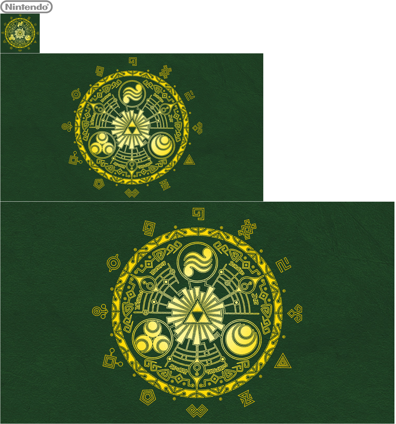 The Legend of Zelda: Hyrule Historia - HOME Menu Icon & Banners