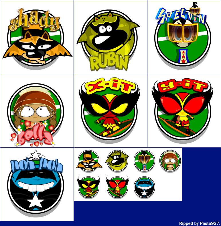 Tennis Titans - Character Icons