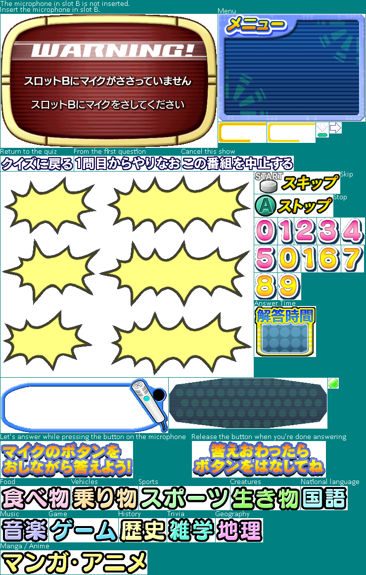 Common Gameplay Graphics