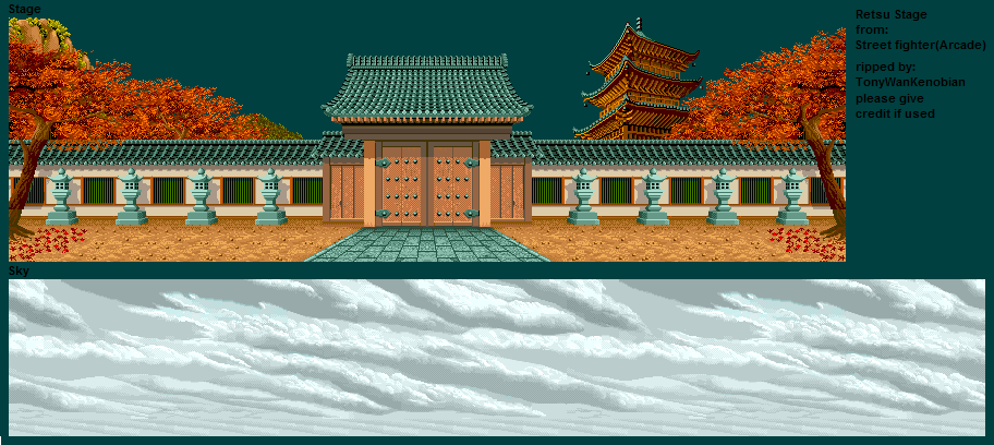 Street Fighter - Retsu's Stage