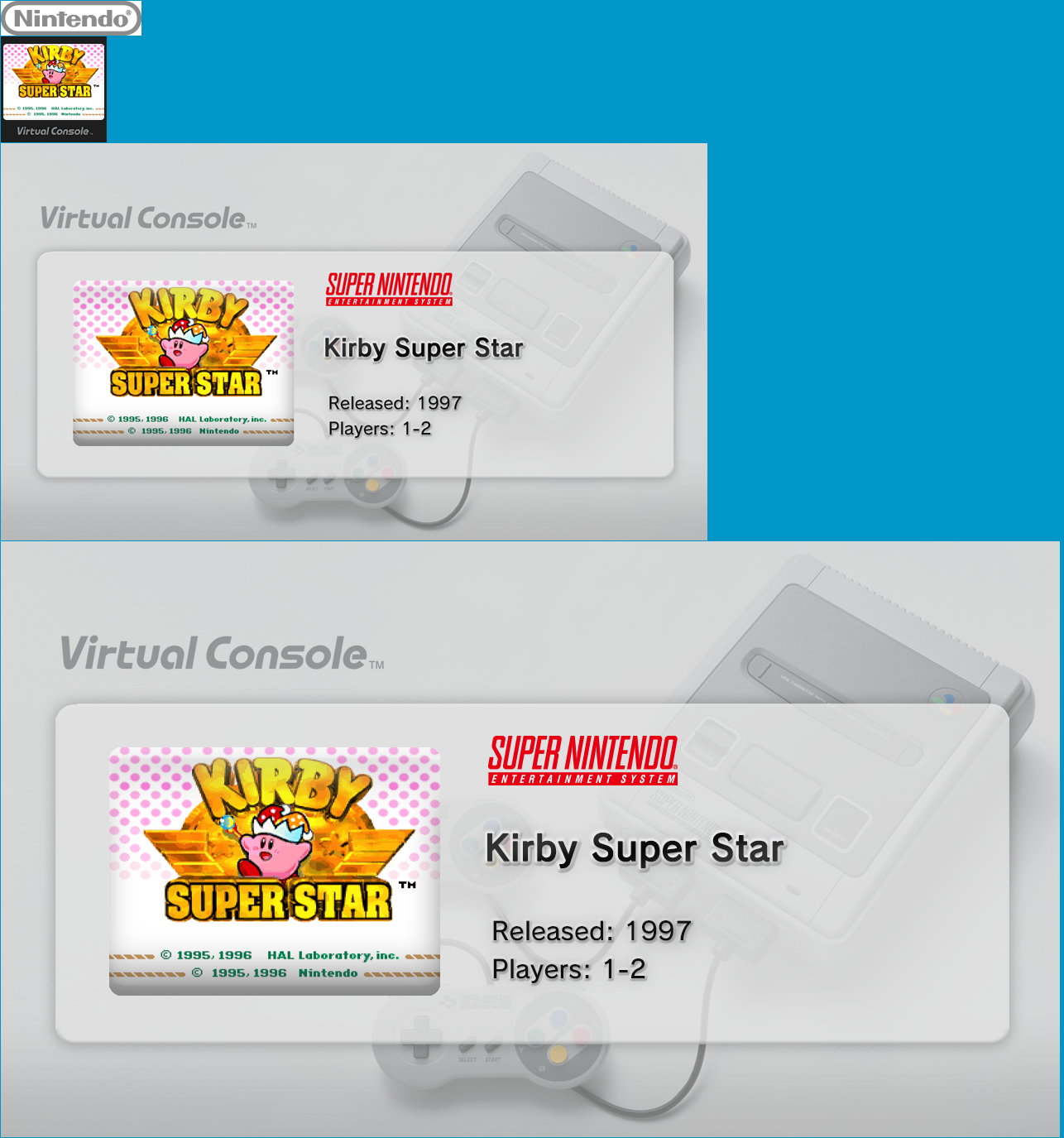 Virtual Console - Kirby Super Star
