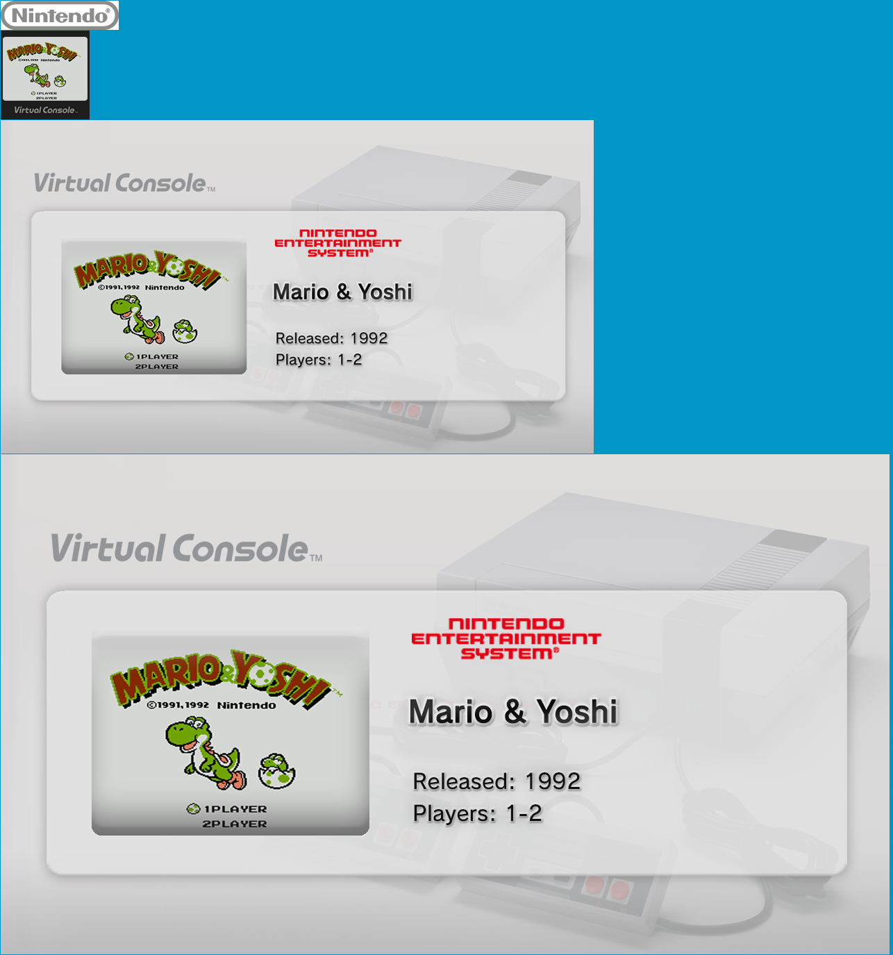 Mario & Yoshi