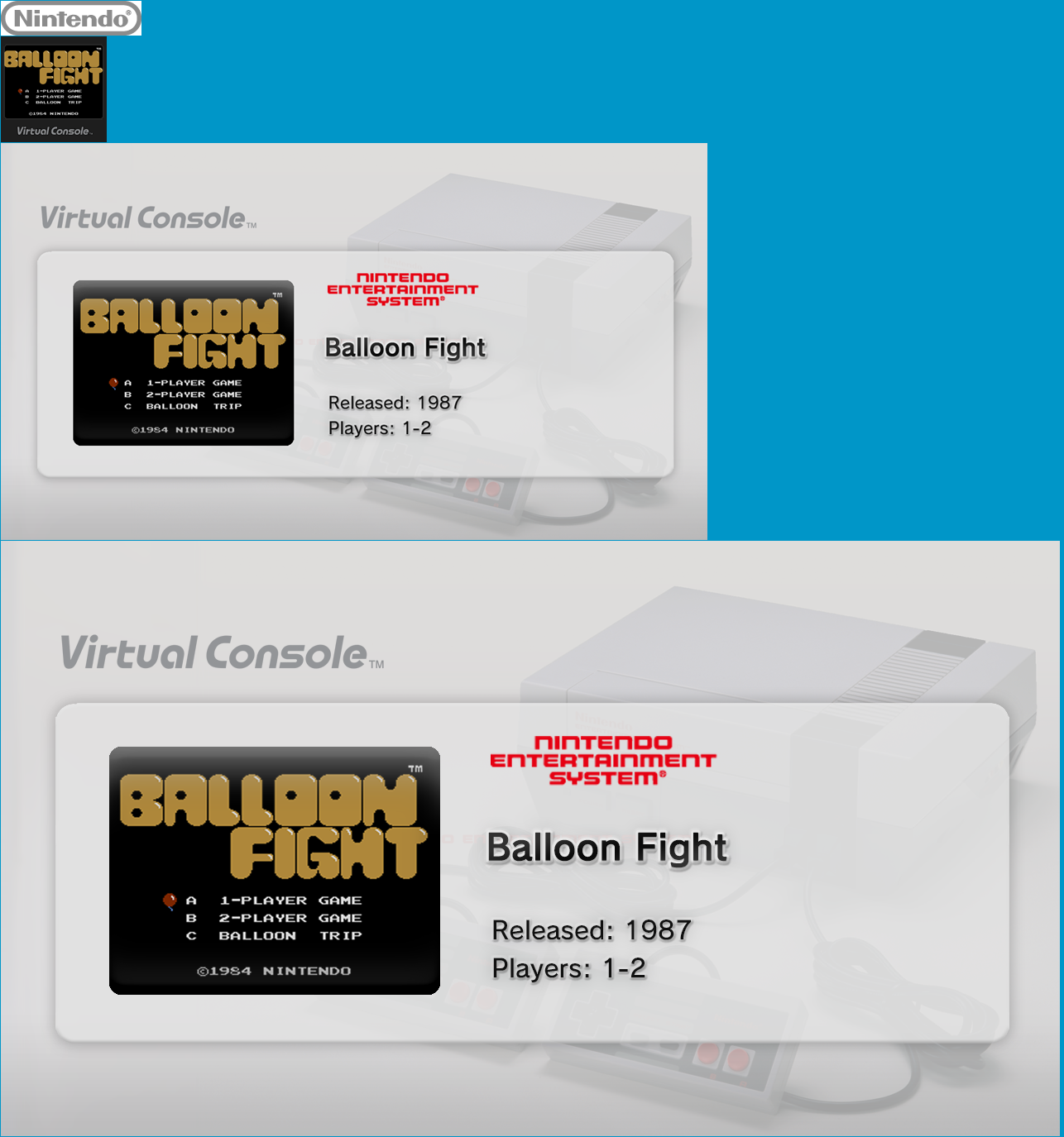 Virtual Console - Balloon Fight