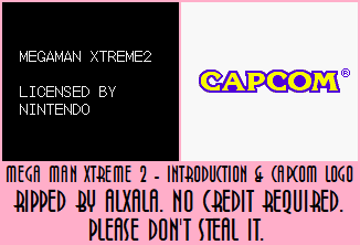 Mega Man Xtreme 2 - Introduction & Capcom Logo