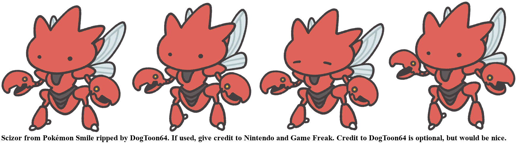 Pokémon Smile - #212 Scizor