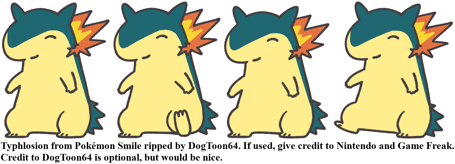 Pokémon Smile - #157 Typhlosion