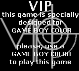 Game Boy Error Message