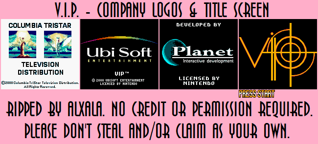 Company Logos & Title Screen