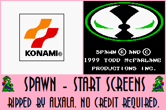 Spawn - Start Screens
