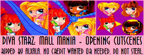 Diva Starz: Mall Mania - Opening Cutscenes