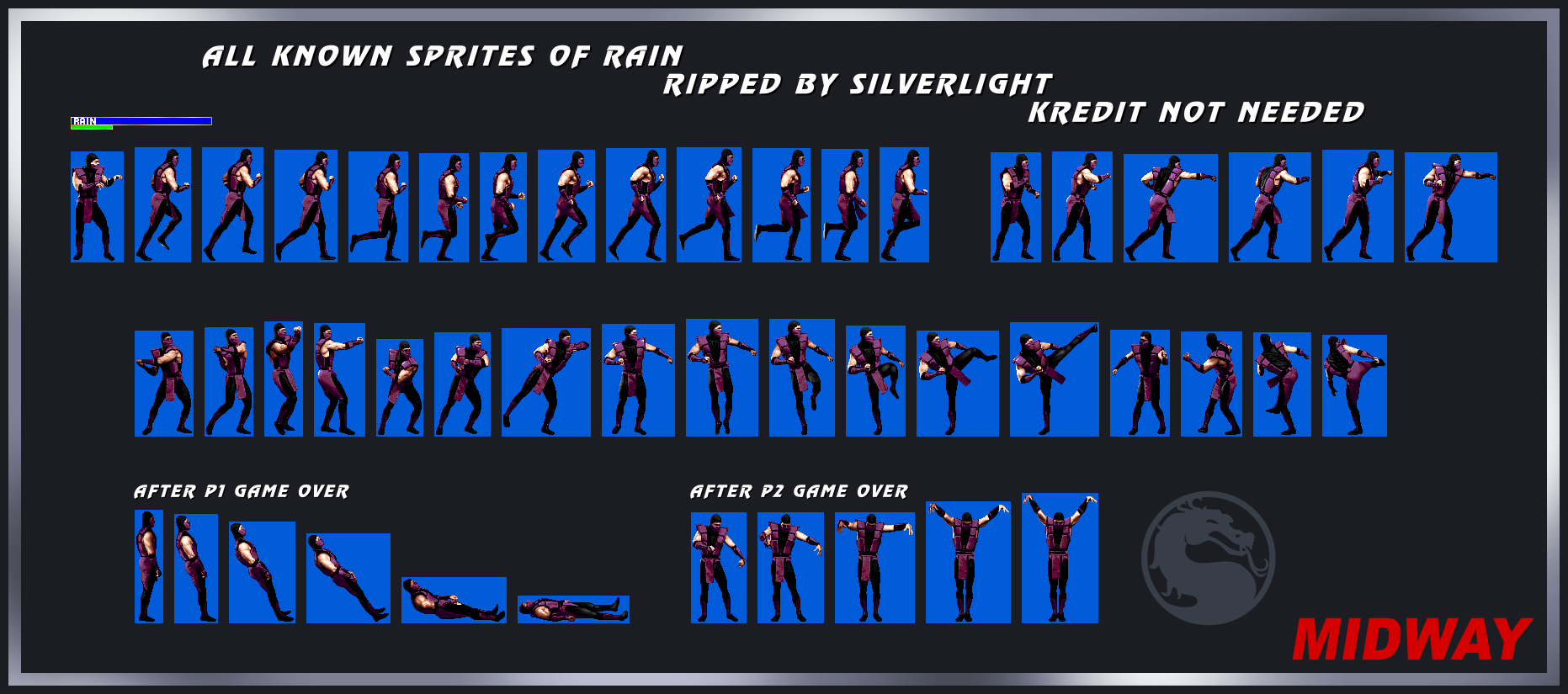 Ultimate Mortal Kombat 3 - Rain (Attract Mode)