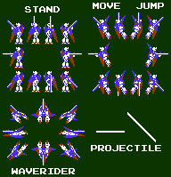 MSZ-006 Zeta Gundam (Side-Scrolling)