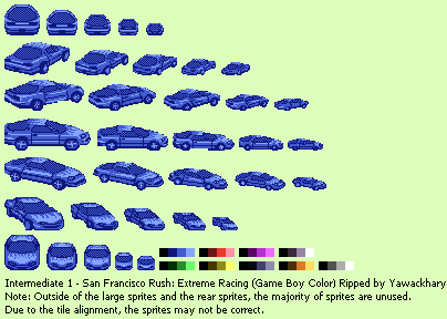 San Francisco Rush: Extreme Racing (Prototype) - Intermediate 1