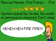 Rescue Heroes: Fire Frenzy - Fire