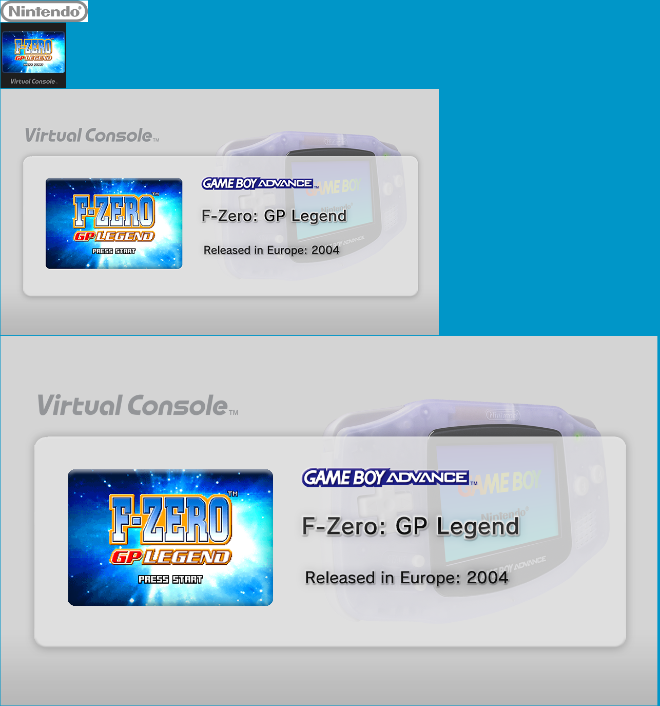 Virtual Console - F-Zero: GP Legend