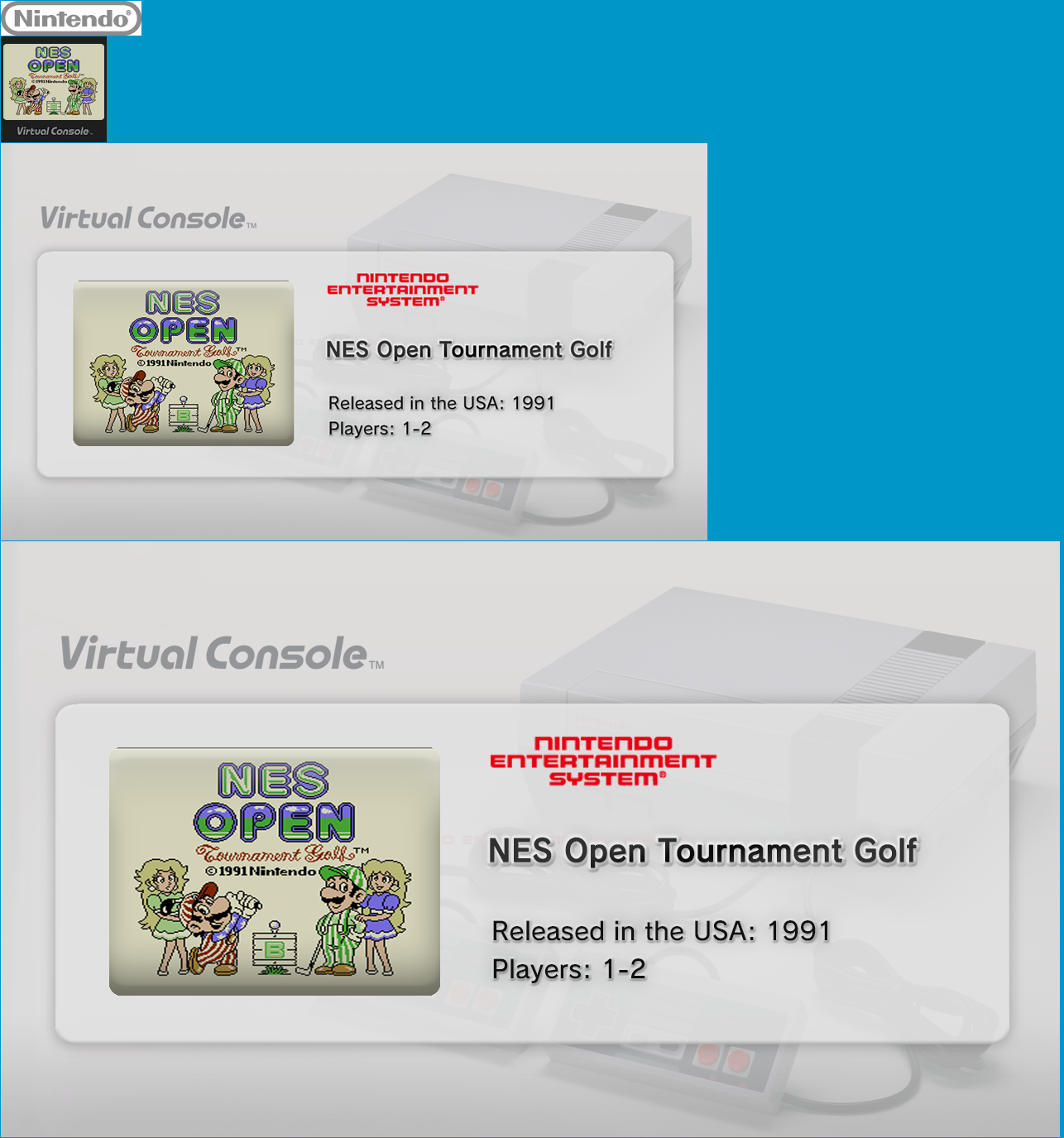 Virtual Console - NES Open Tournament Golf