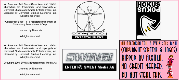 Copyright Screen & Logos