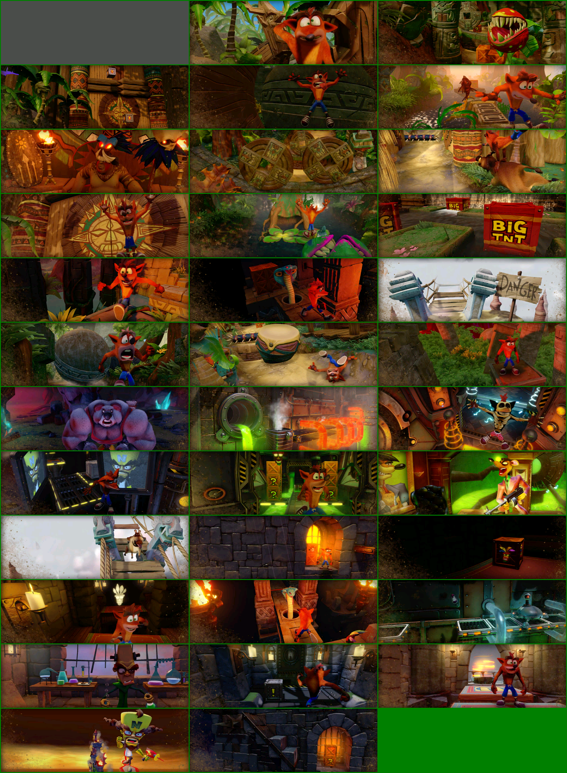 Crash Bandicoot: The N.Sane Trilogy - Save Slot Images (Crash 1)