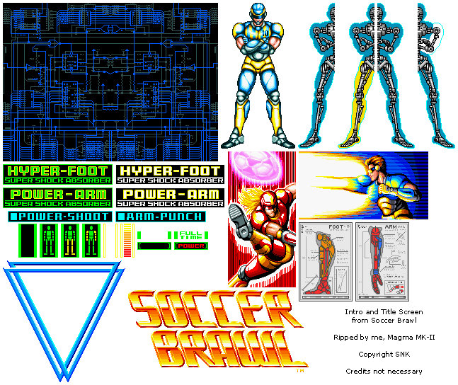 Soccer Brawl (Neo Geo) - The Cutting Room Floor