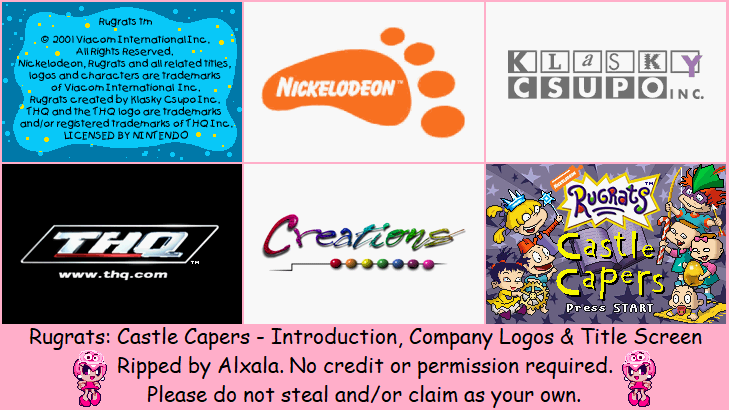 Introduction, Company Logos & Title Screen