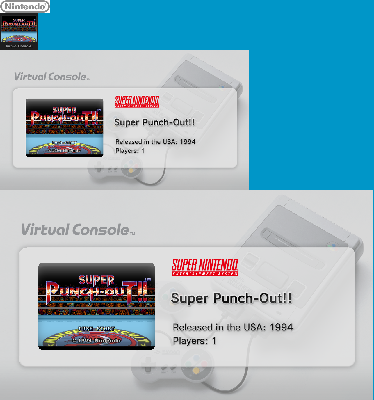 Virtual Console - Super Punch-Out!!