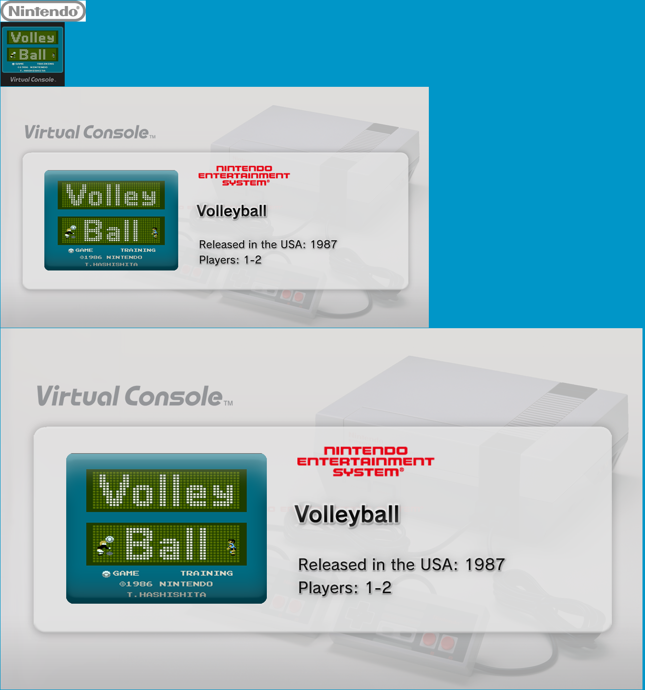 Virtual Console - Volleyball