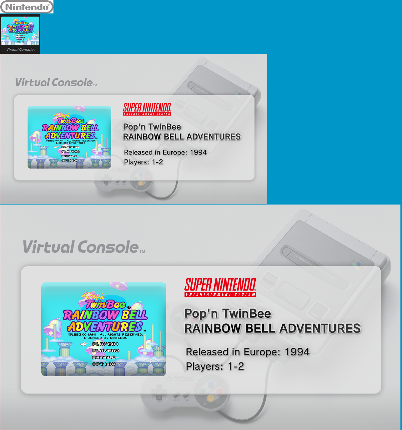 Pop'n TwinBee RAINBOW BELL ADVENTURES