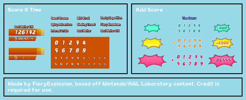 Kirby Star Allies Ultimate Choice HUD