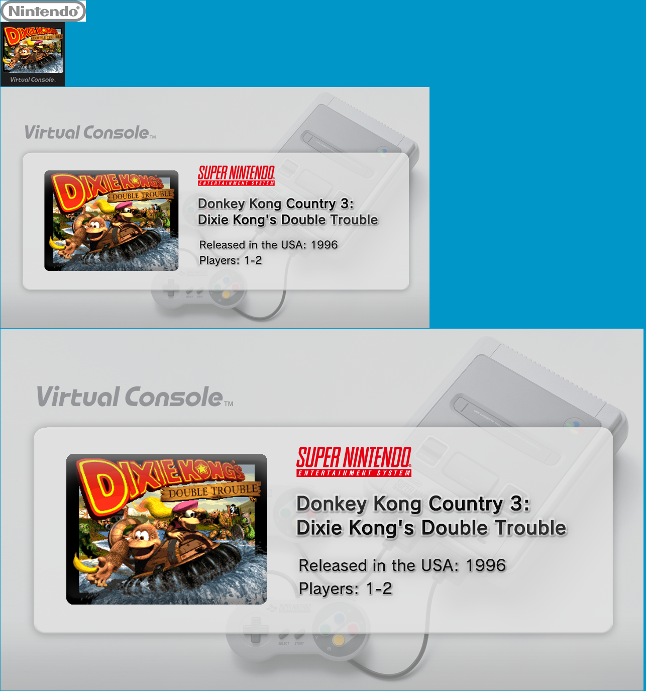 Virtual Console - Donkey Kong Country 3: Dixie Kong's Double Trouble