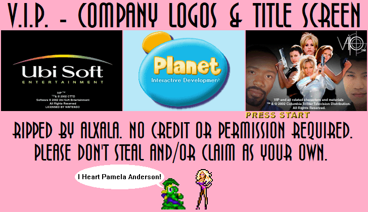 V.I.P. - Company Logos & Title Screen